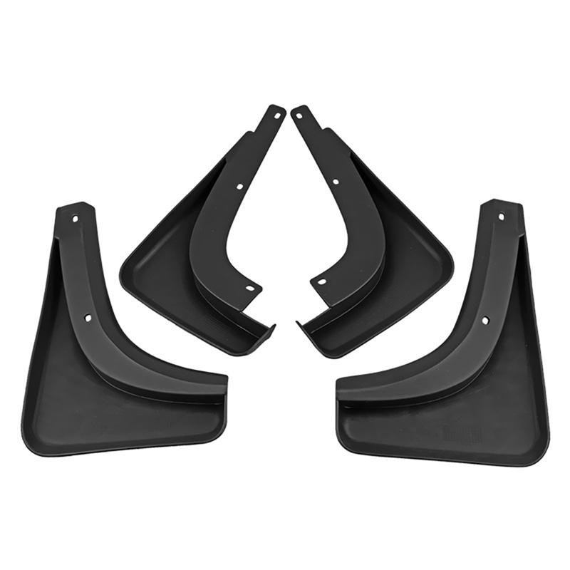 

4PCS Car Mudguard Mud Flaps Splash Mud Guard Fender For Chery Tiggo 7 2016- Car Accessories-A87Q чорний