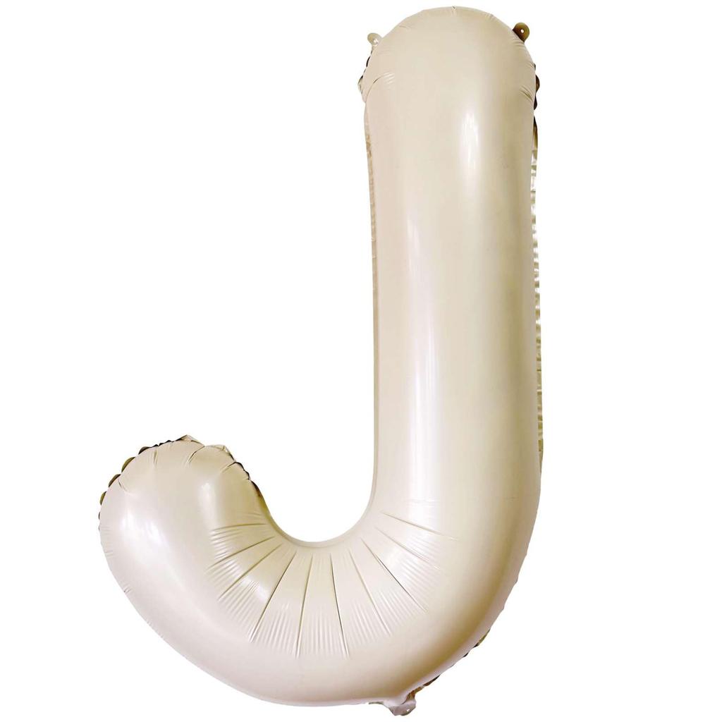 Baloane Gigante Albe Crem de 40 Inch Literele A-Z, Consumabile Petrecere de Ziua de Naștere Decorațiuni Eveniment Aniversar Alfabet