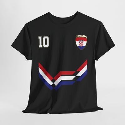 Croatia Number 10 Soccer Shirt, Croatian Flag Soccer 2026 Jersey Style Shirt
