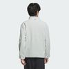 adidas Comfort Hooded Casual Jacket, Unisex Daily Streetwear Grey JW1650