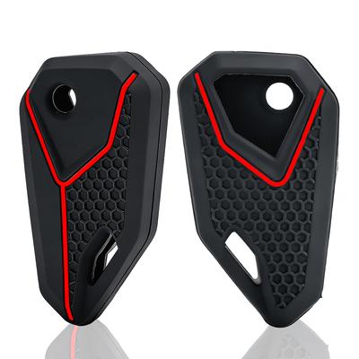 Motorcycle Accessories Silicone Key Motocross Key Cover Uncut Blank Blade Automatic Bouncing For Agusta Kawasaki Yamaha Suzuki
