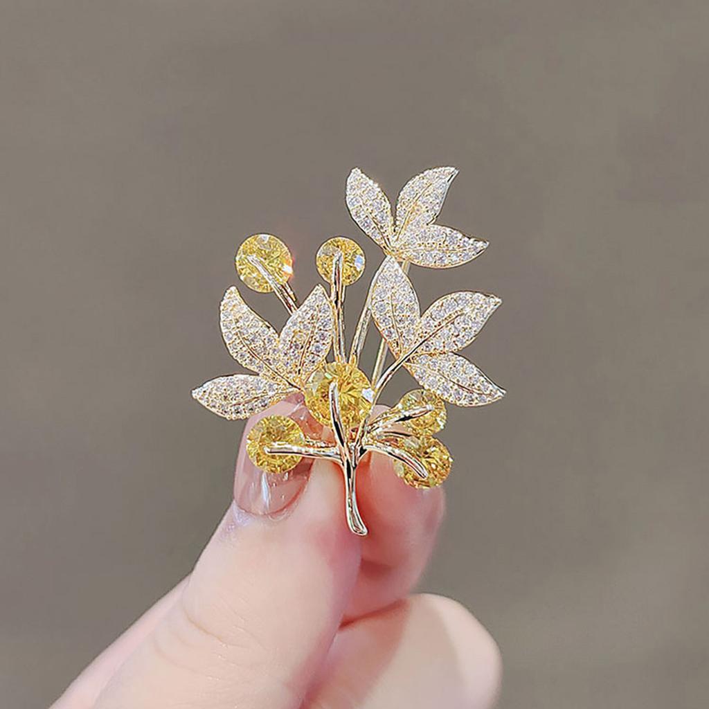 Ear Alloy Brooch, High-end Sense,  High-end Chest Flower, High-end Coat, Suit Brooch