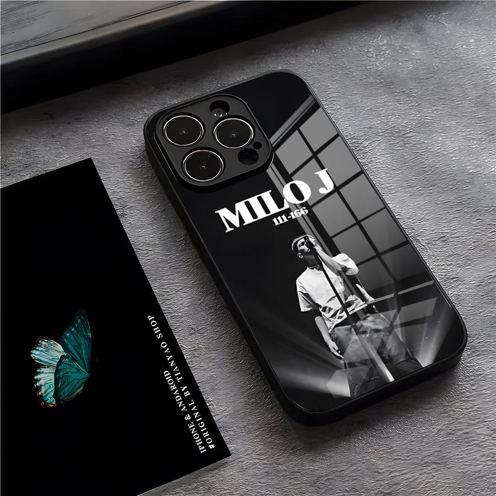 Singer M-Milo J Phone Case For IPhone 17 Pro Max 15 Pro 16 14 Plus 12 13 Mini 11 Pro Shockproof Glass Cover