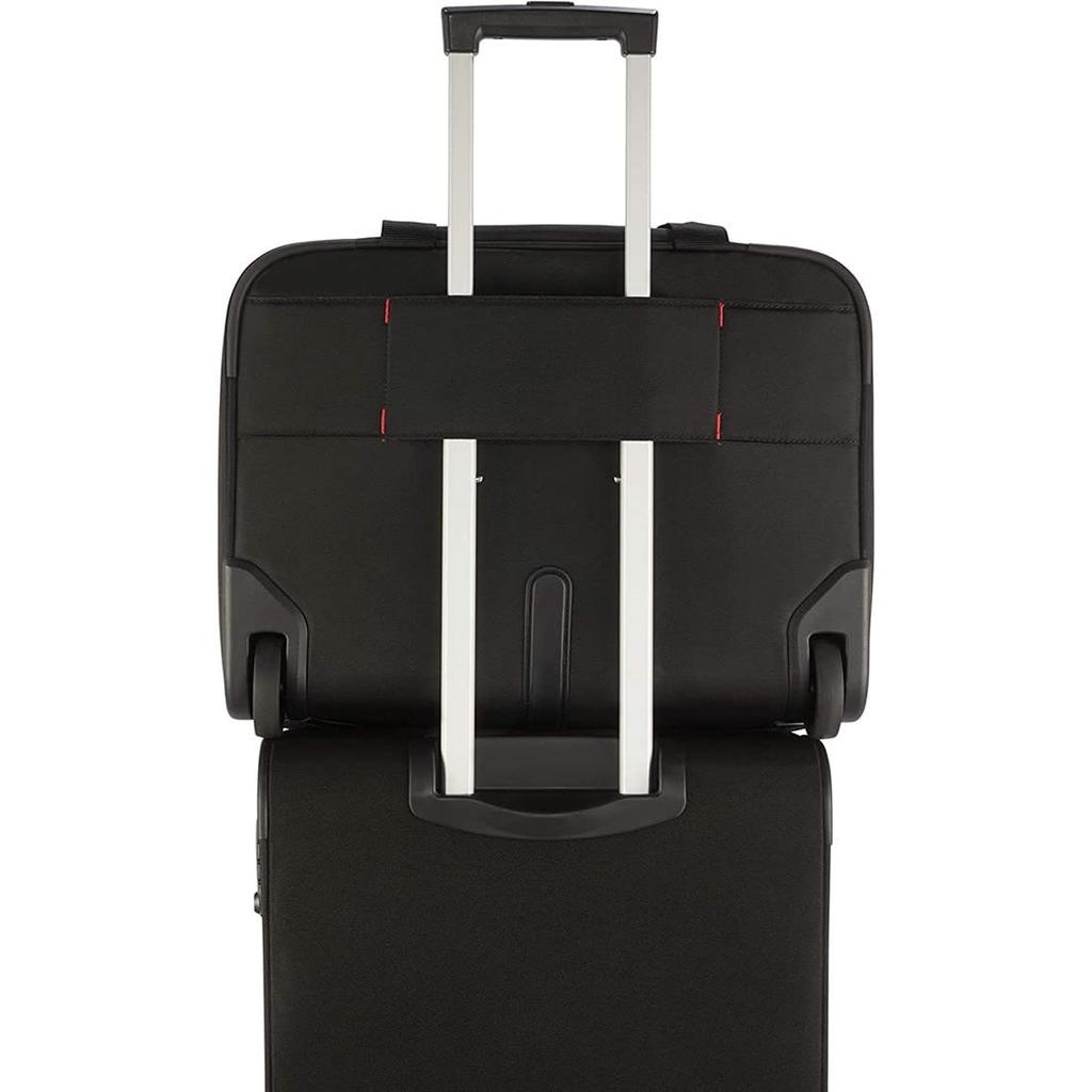 Samsonite Carry-On Suitcase, Large Capacity Business Bag, Carry-On Compatible, Travel, Business Trips, Overnight Use, Black, 26.5L [Parallel Import]