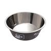 Durable Anti-Tip Stainless Steel Double-Layer Dog Bowl