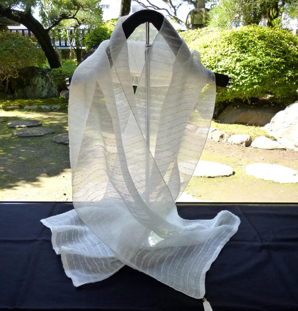 Ori AS0965 Silk Wadding Shawl Set of 3 for Dyeing Indigo Dyeing Plant Dyeing Hand Dyeing [Aoki Kogei]