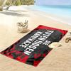 DTH Print Strandtuch, Großes Weiches Schnelltrocknendes Handtuch für Strand Camping Schwimmen
