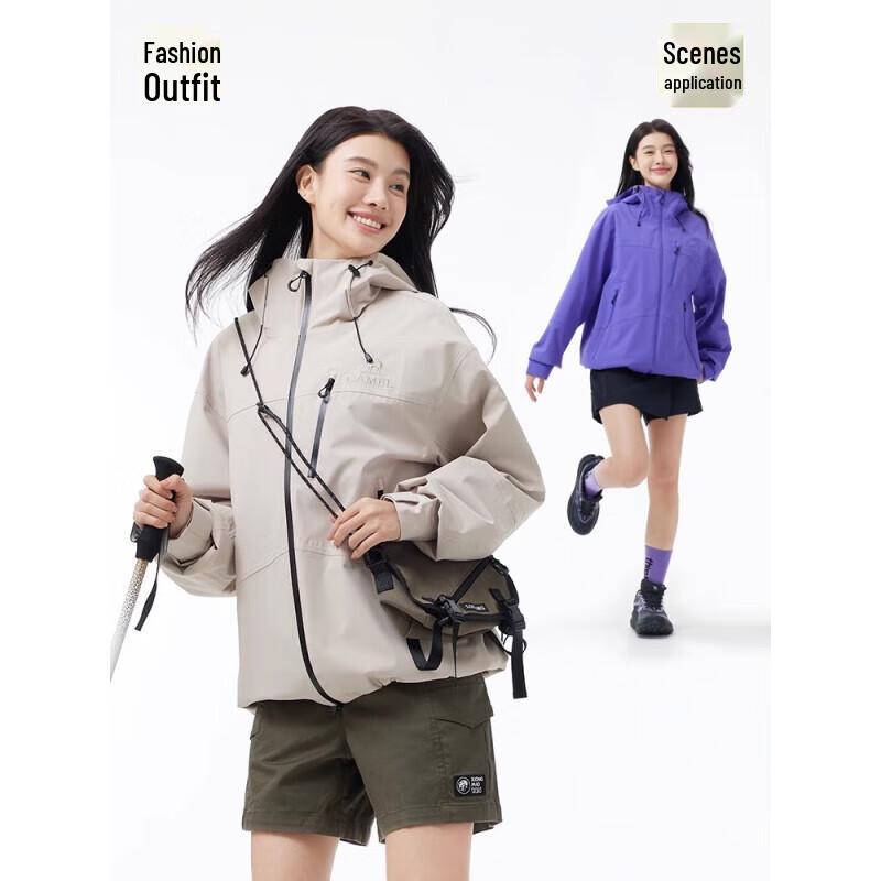 CAMEL Unisex Single-Layer Windbreaker Jacket A35BA31078