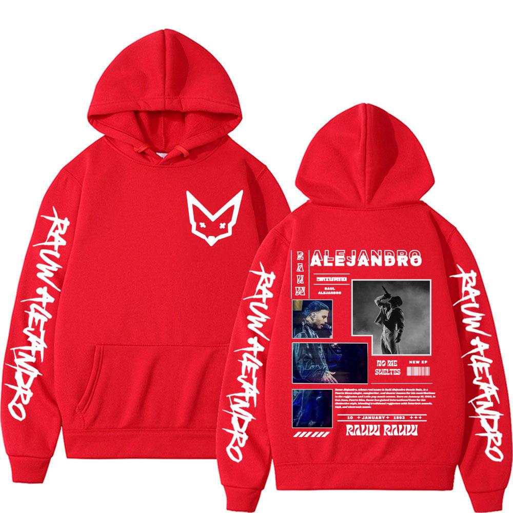 Singer Rauw Alejandro Tour Merch Hoodie Men's Clothing Hip Hop Fashion Harajuku Sweatshirt High Quality Casual Hooded Streetwear