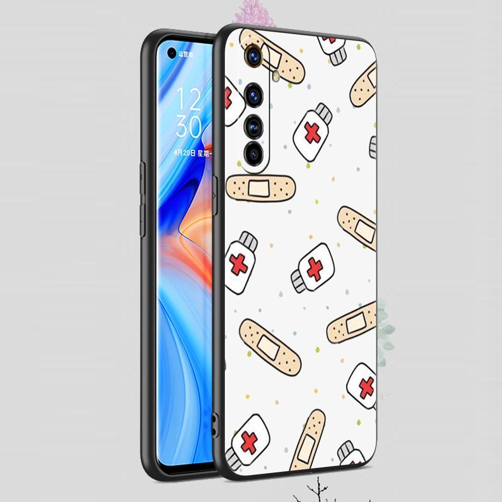 Doctor Nurse Medical Medicine For Realme GT Neo 2 3 3T 5 Phone Case 12 11 5G 10 9 8 5G 7 6 GT5 GT3 GT2 Pro C21 C11 C25 C35 Cover