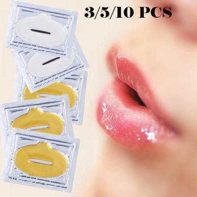 Χρυσό Collagen Crystal Lip Mask Care Ενυδατική Ενυδατική Επανόρθωση Απομάκρυνση γραμμών κηλίδων