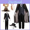 Bungo Stray Dogs Costum Cosplay Nakahara Chuuya Ținută Exquisită Retro de Detectiv
