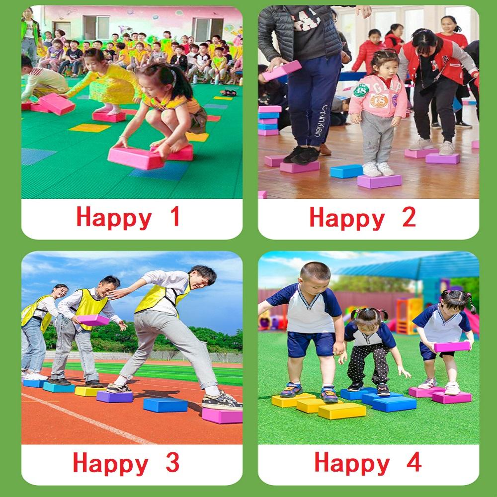 Kids Safety Foam Blocks Stepping Stones Eva Gym Blocks Games Sports Entertainment Toys Brinquedos Infantil Menina Dance Brick