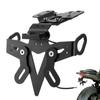 Rear License Plate Holder Tail Tidy Fender Eliminate with LED Light Fit for Yamaha MT‑07 FZ‑07 13‑20