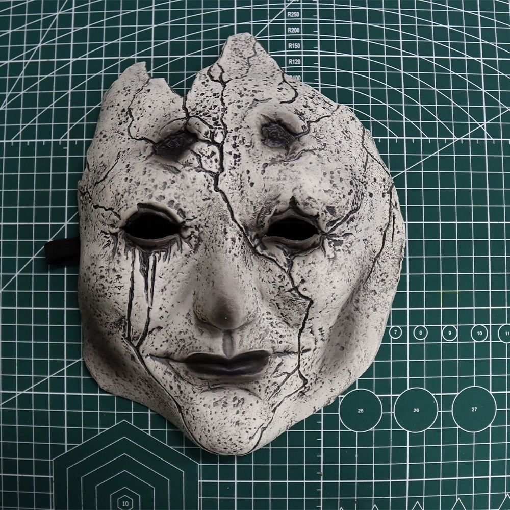 2024 Terror Black Wukong Mask Adult Disguise Costume Shabby Halloween Party Mask Creative Game Accessories