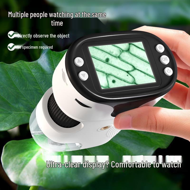 Portable 1000x Microscope Camera for Kids' Science and Middle School Projects.