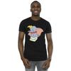 Disney Mens Dumbo Sitting On Books T-Shirt
