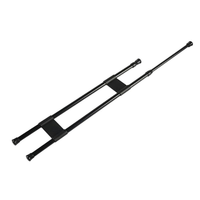 Upgrades Adjustable Telescopic Tension Rods Corrosion Resistant Easy Installation for Refrigerator Window Frames