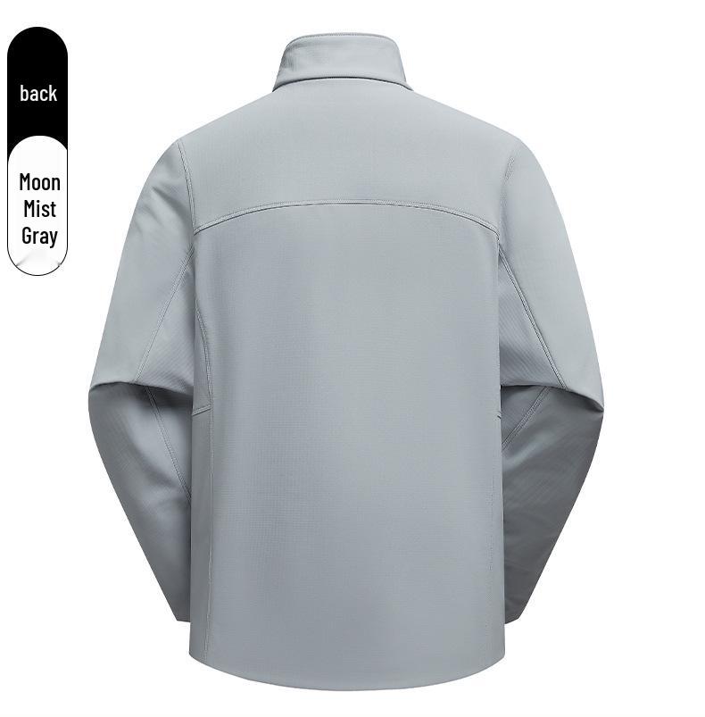 Waterproof Stand Collar Mountaineering Softshell Jacket - Men's & Women's