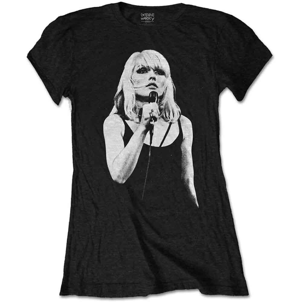 Debbie Harry Ladies T-Shirt: Open Mic. (XXX-Large) XL