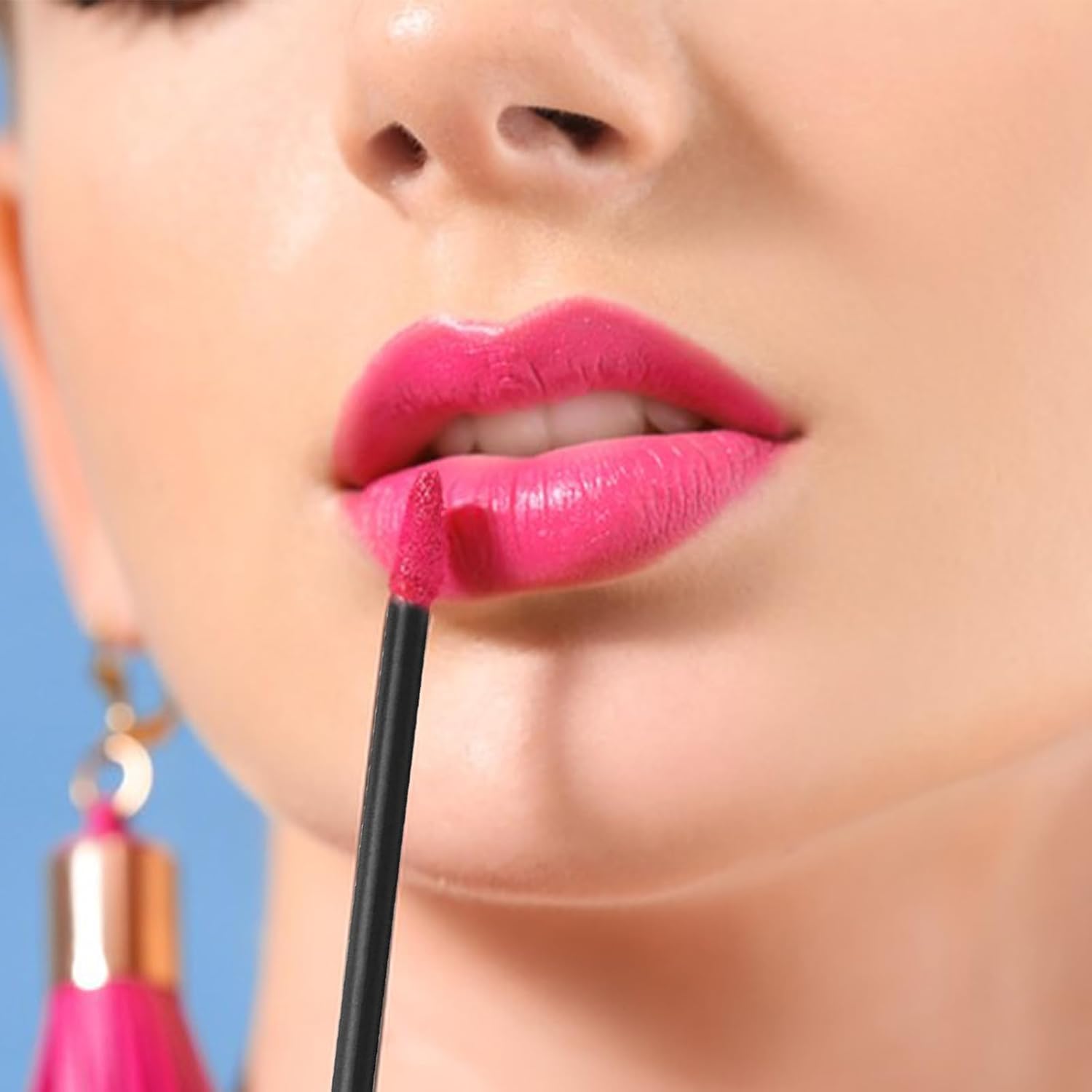 200PCS Disposable Lip Applicators,Lipstick Applicator Wands Cosmetics lip brush Lip Gloss Applicators Esthetician Essentials,Lip Brush for Lipstick