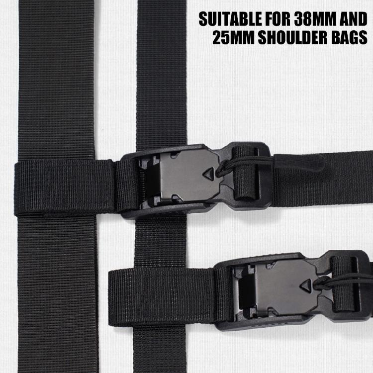 Backpack Chest Strap with Quick Releases Buckle, Adjusting Backpack Support Chest Strap Replacements for Most Backpack