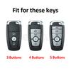3/4/5 Buttons Soft Tpu Car Key Case Cover Shell Fob For Ford Explorer Mustang Fusion Escape F150 F250 F350 F450 F550 Ford Raptor