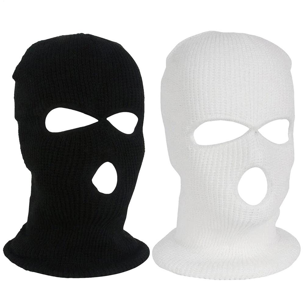 

Halloween 3-hole Car Seat Headrest Full Face Cover Ski Mask Hat Anti Ash Protection Funny Car Interior Seats Cover Decoration
