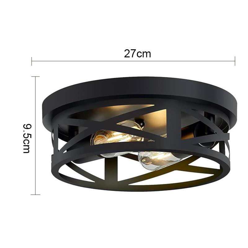 Nordic LED Ceiling Light Interior Lighting Fixture Corridor Bedroom Living Room Kitchen For Home Decoration Retro Ceiling Lamps