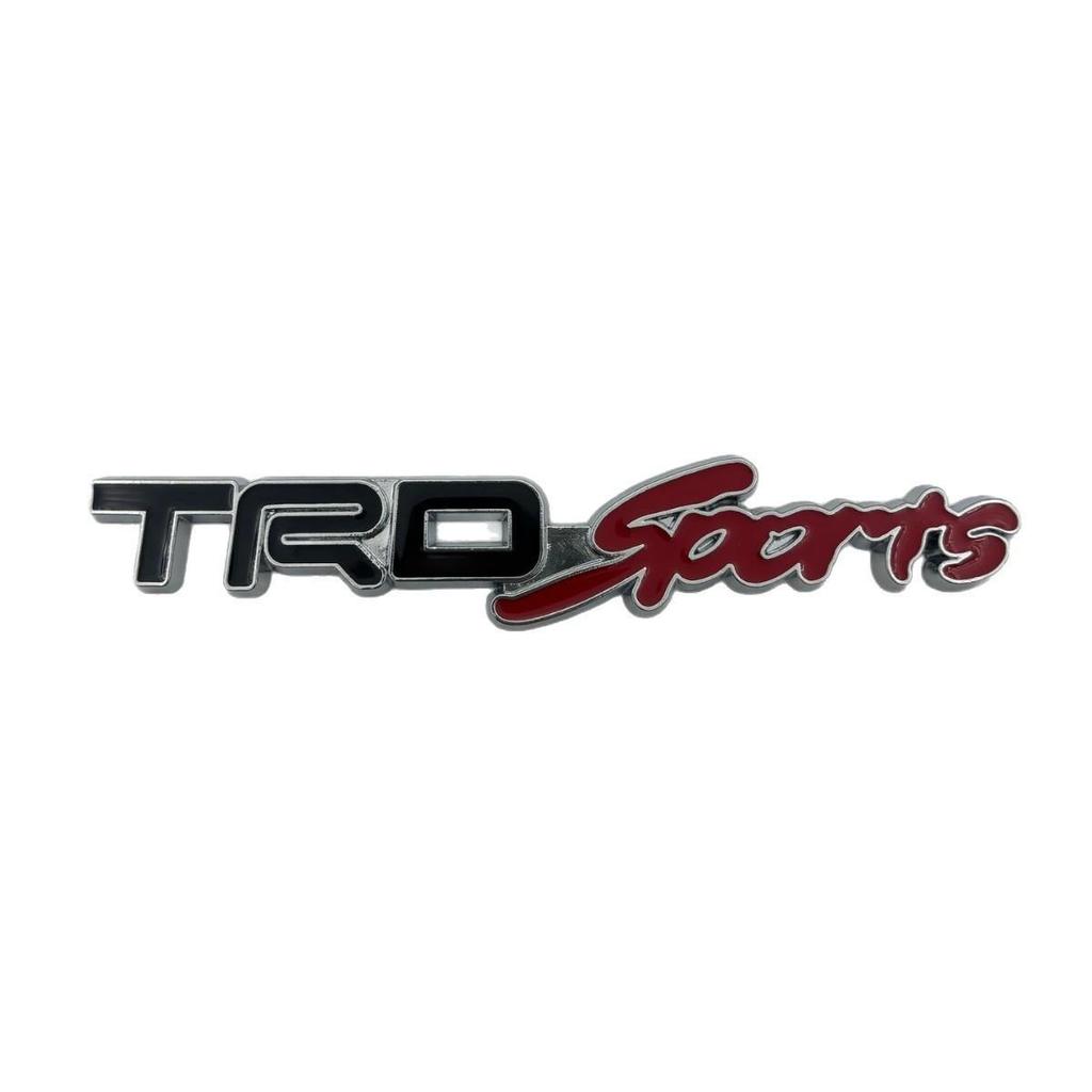 Toyota TRDSPORTS Custom Metal Car Logo Sticker