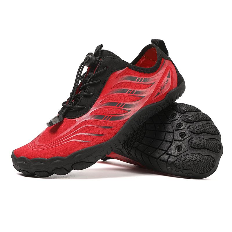 Outdoor Strand Watten Sneaker Herren Damen Schnelltrocknend Aqua Schuhe Barfuß Leicht Atmungsaktiv Wassersport Schuhe zum Tauchen Surfen Angeln