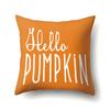 Thanksgiving Pillowcase Blessing Maple Leaf Pumpkin Sofa Cushion Cover Office Home Living Room Pillowcase