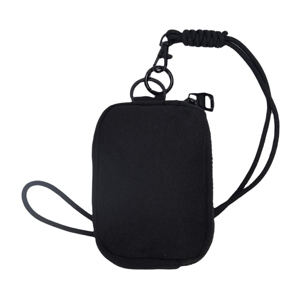 Solid Color Hanging Neck Wallet Multifunctional Small Storage Bag  Zipper Bag