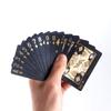 Schwarz Golden Silber Schädel Spielkarte Spielkarte Gruppe Wasserdicht Poker Farbe Magie Dmagic Paket Brettspiel Geschenk Sammlung