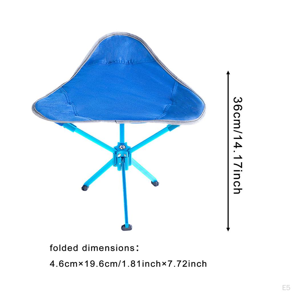 Camping Stool Seat Portable Folding Lightweight Small Foldable Chair Outdoor Fishing for