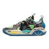 Li Ning All City 9 V1.5 Abrasion Resistant Slip Resistant Low Top Performance Basketball Shoes Men's Gray Black ABAR077-2