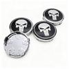 4pcs Skull Logo Badge Emblem Car Wheel Center Caps 60MM 56MM Rim Hubcaps Cover Wheels Hub Cap Replace Car Styling Accessories