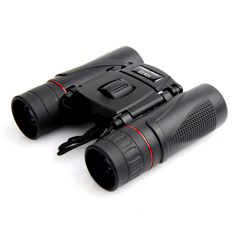 Binocolo Tascabile HD 10x22 con Visione Notturna a Bassa Luce – Ideale per Osservare la Luna, Regalo Perfetto per Bambini