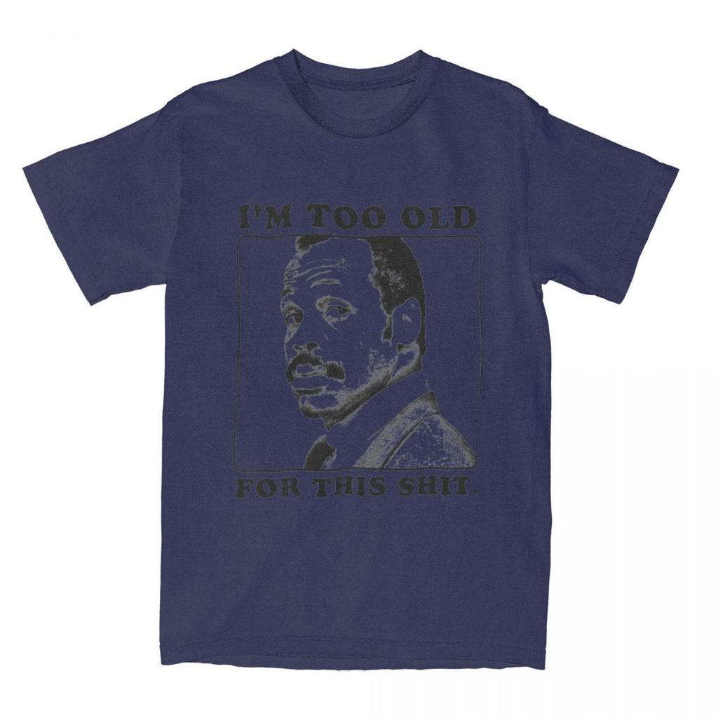 Men Women's Roger Murtaugh Lethal Weapon Shirt Accessories Pure Cotton T-shirt Clothing Vintage Tee Shirt Summer