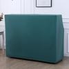 Xiraivke Piano Cover, Upright Piano Cover, Piano Pedal Cover, Full Cover, European Frill Simple Thick Solid Color Stylish Piano Cover (Regular piano c