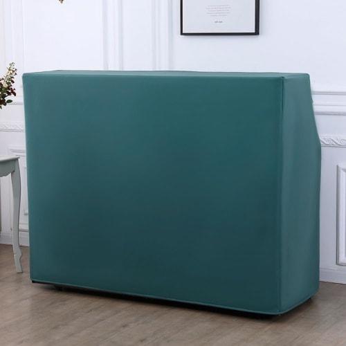 Xiraivke Piano Cover, Upright Piano Cover, Piano Pedal Cover, Full Cover, European Frill Simple Thick Solid Color Stylish Piano Cover (Regular piano c