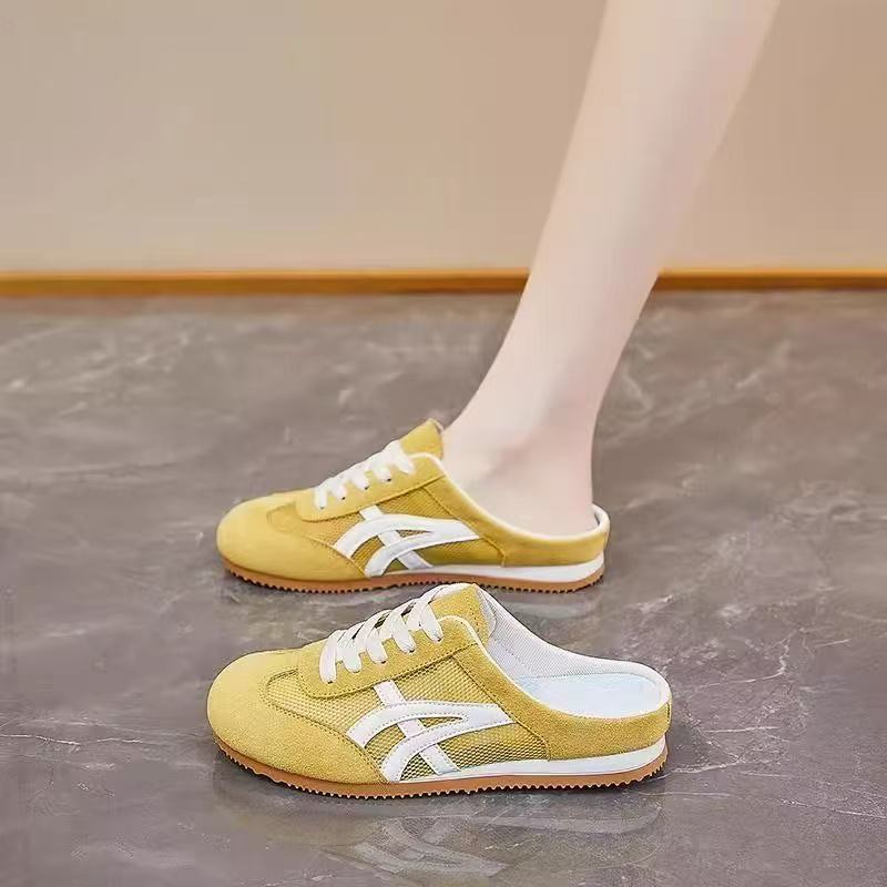 

ins Korean version of semi-tode training little white shoes women s 2025 summer mesh breathable new student casual shoes 35