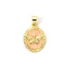 2 Piece Brass Charms 18K Gold Plated Multicolor Enamel Flower Butterfly Pendants For DIY Necklace Bracelet Jewelry Making