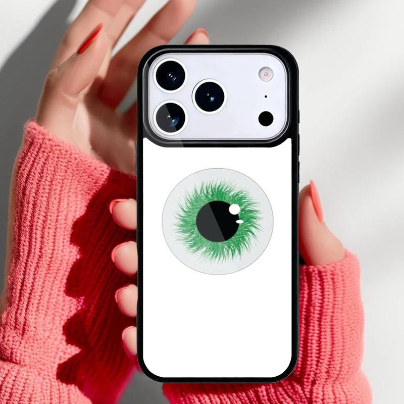 CRAZY EYEBALL PATTERN Phone Case for iPhone 17 16 15 14 13 Pro Max Back Cover for 12 11 Pro Coque