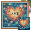 LOVE Animal Printed Cross Stitch Kit DIY 11CT Embroidery Craft Set Home Decor