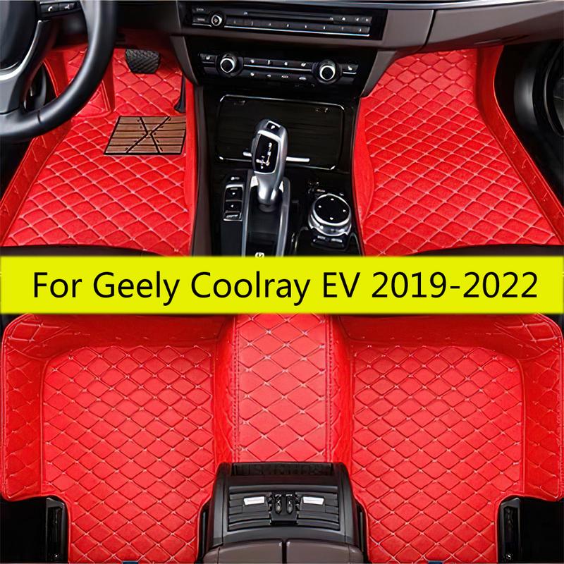 Car Floor Mats For Geely Coolray EV     Auto Interior Carpets Styling Covers Accessories Foot Rugs Waterproof