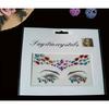 Glitter Crystal Face Stickers For Party Festival, Mermaid/Mixed Style, Random Colors & Shapes