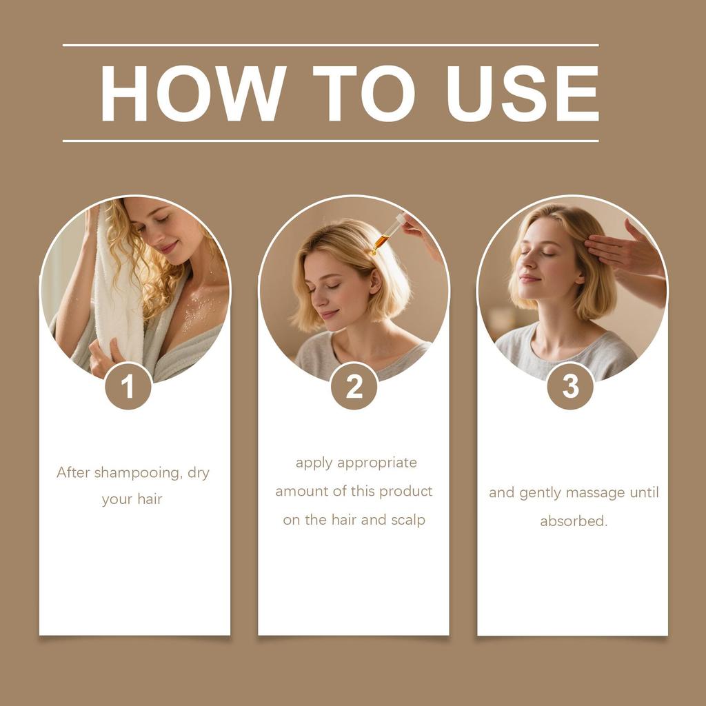PP405 Hair Growth Oil Ginger Rosemary Oil Strengthening Hair Thickener Smooth Soft Anti Hair Loss Treatment Hair Regrowth Oil