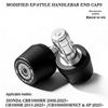 Kawasaki Ninja400/ZX4R/ZX4RR Aluminium EP-Stil Lenkergriffe & Lenkerendgewichte