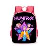 KPop Demon Hunters Kids Large Capacity Layered Backpack Students School Bags for Girls Boys Cartoon Bookbag Travel Backpack